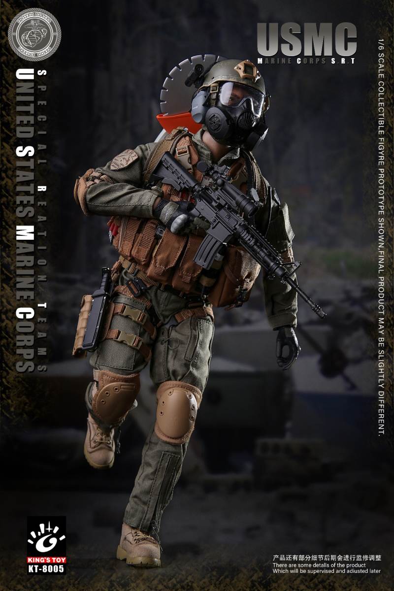 USMC SRT U.S. Marine Corps Special Response Team (#KT-8005) 1/6