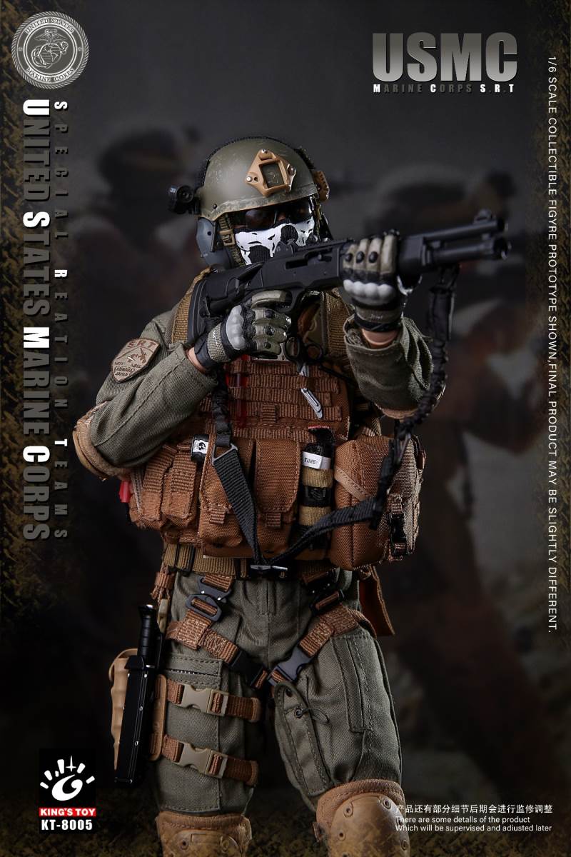 USMC SRT U.S. Marine Corps Special Response Team (#KT-8005) 1/6