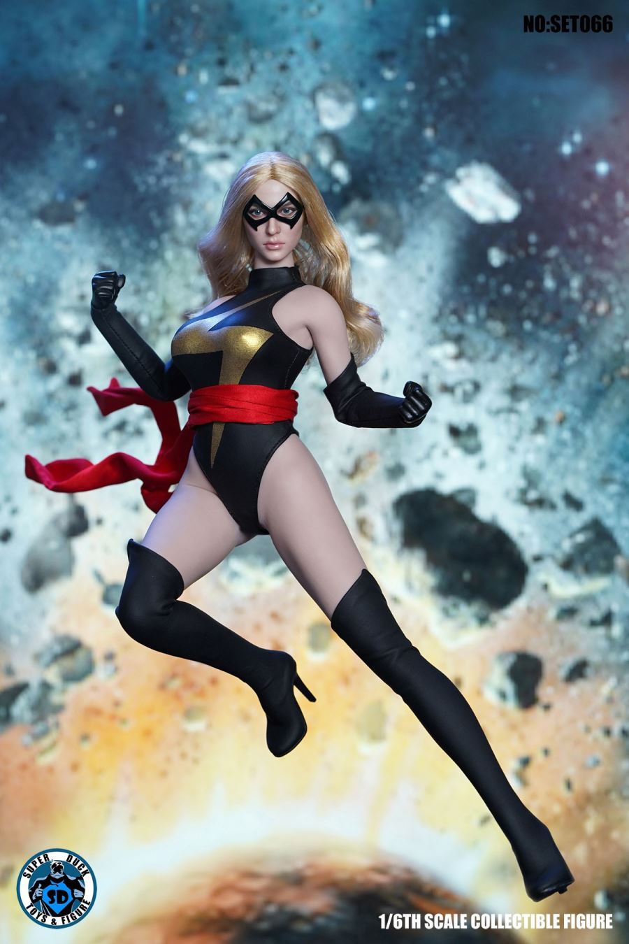 COSPLAY Surprise Supergirl Head Sculpture Clothing Accessories Set066
