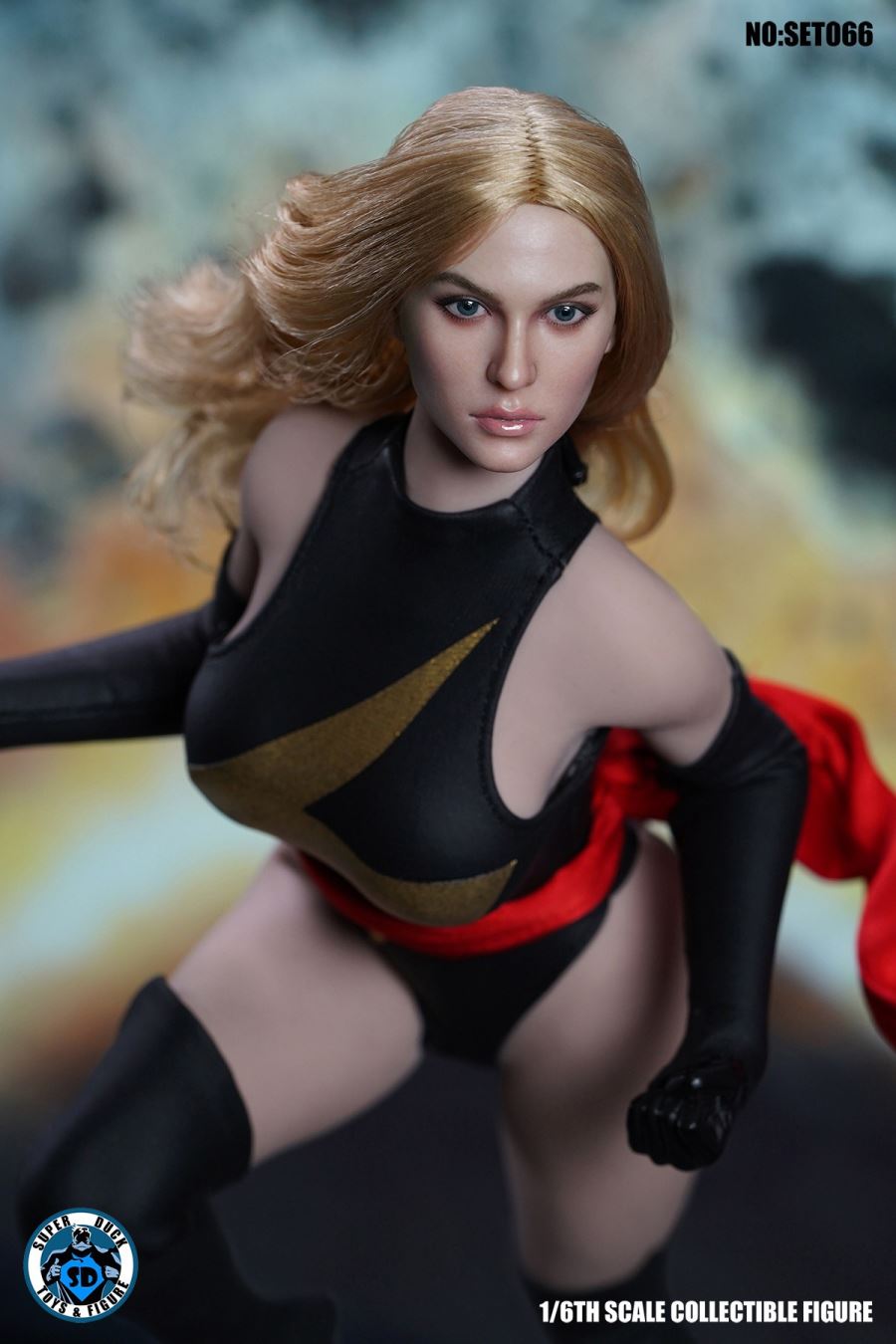 COSPLAY Surprise Supergirl Head Sculpture Clothing Accessories Set066