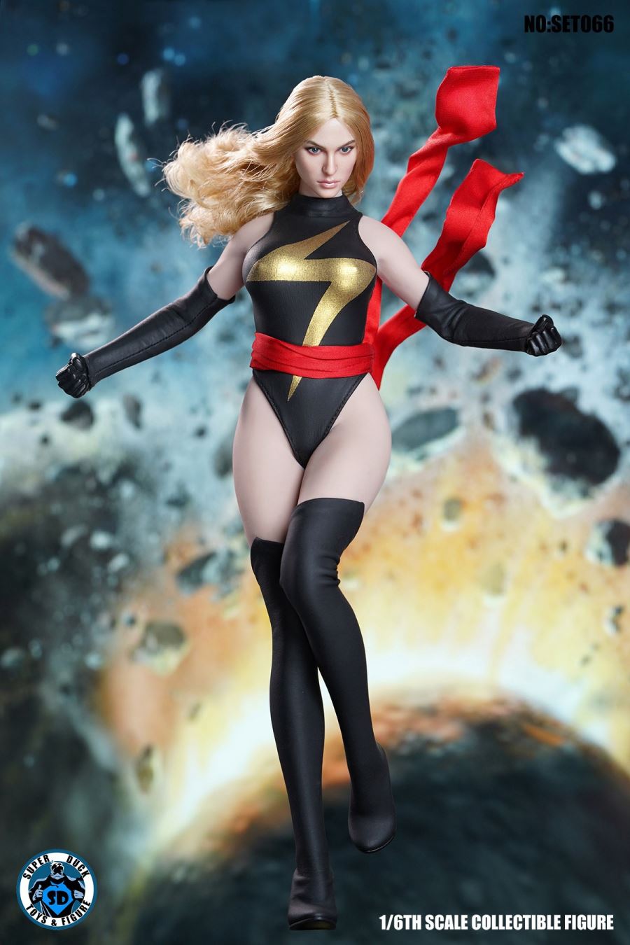 COSPLAY Surprise Supergirl Head Sculpture Clothing Accessories Set066