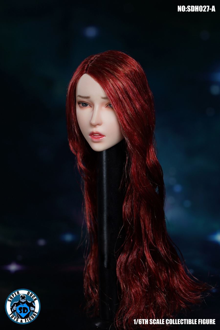 Emoticon Female Head Sculpture
