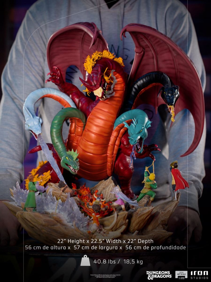 Dungeons and Dragons - The Battle of Tiamat Statue 1/20