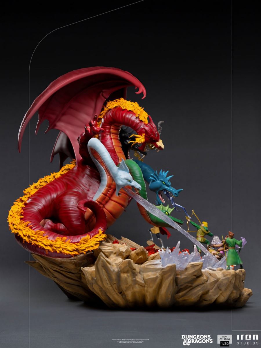 Dungeons and Dragons - The Battle of Tiamat Statue 1/20