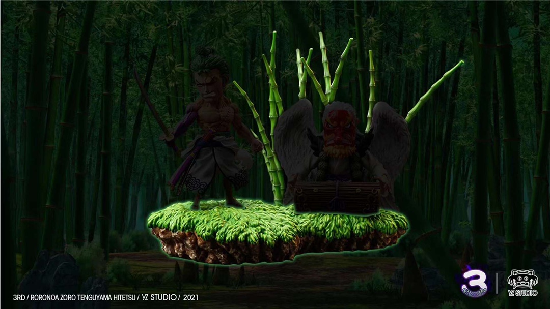 Zoro & Tenguyama Hitetsu - One Piece