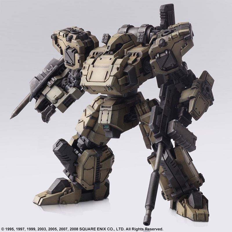 Front Mission Structure Arts 1/72 Plastic Model Kit Vol.2 All 4Types BOX