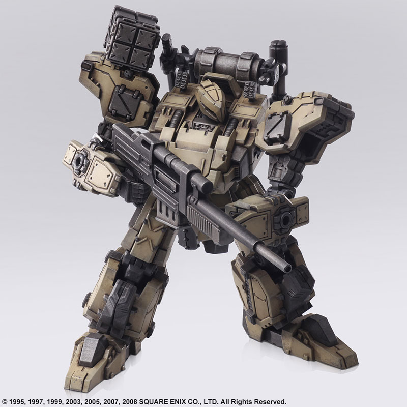 Front Mission Structure Arts 1/72 Plastic Model Kit Vol.2 All 4Types BOX