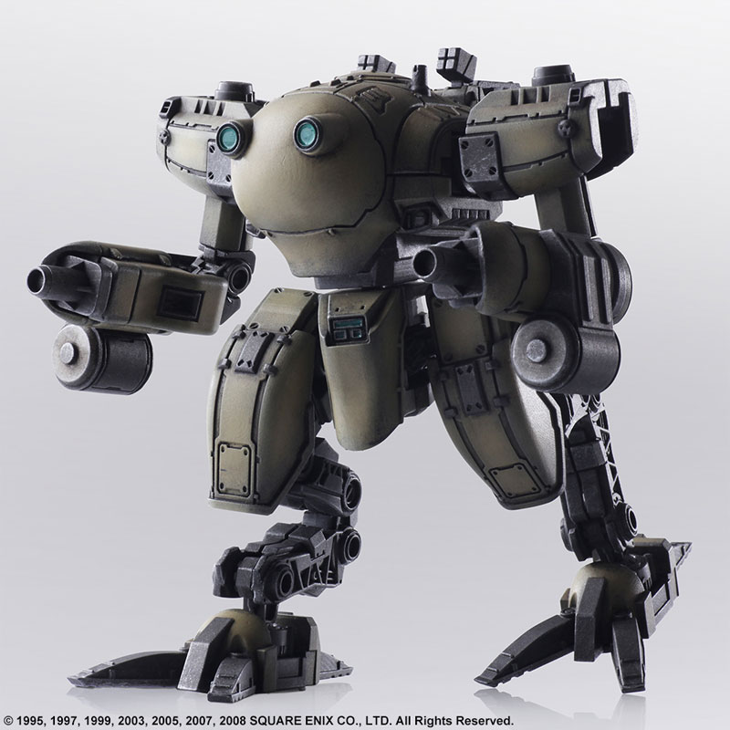 Front Mission Structure Arts 1/72 Plastic Model Kit Vol.2 All 4Types BOX