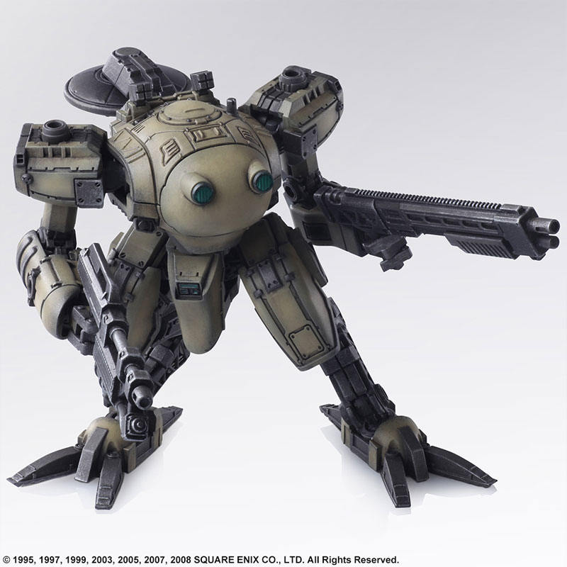Front Mission Structure Arts 1/72 Plastic Model Kit Vol.2 All 4Types BOX