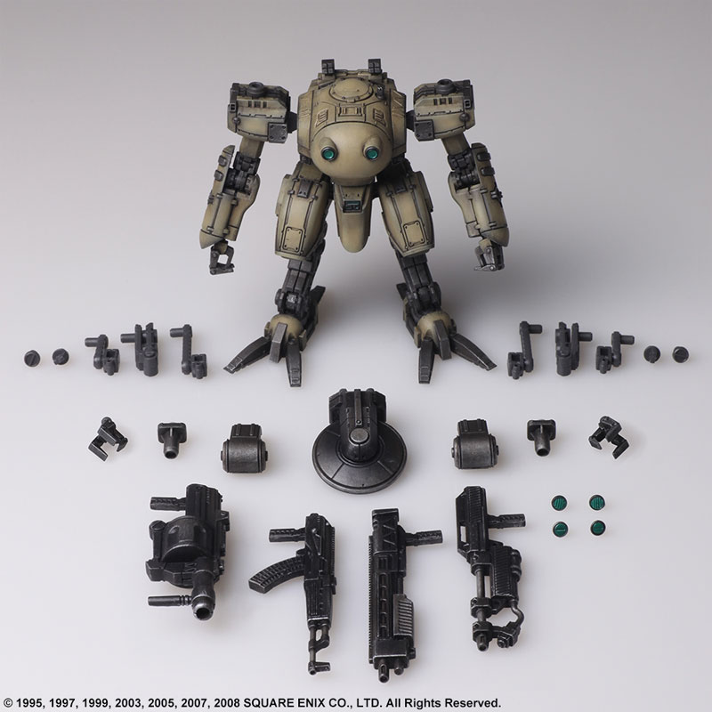 Front Mission Structure Arts 1/72 Plastic Model Kit Vol.2 All 4Types BOX