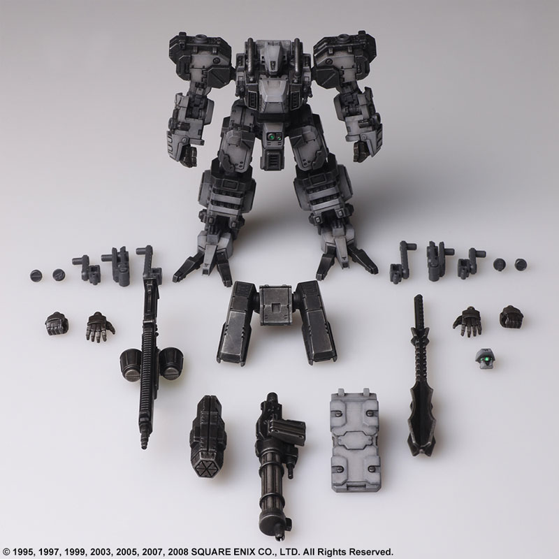 Front Mission Structure Arts 1/72 Plastic Model Kit Vol.2 All 4Types BOX