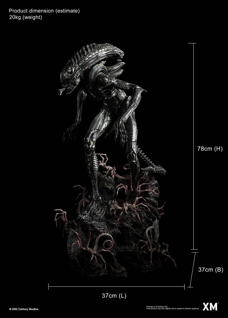 Alien Hive-Warrior - Black Variant