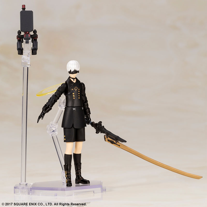 NieR:Automata Plastic Model Kit Flying Unit Ho229 Type-S & 9S (YoRHa No.9 Type S)