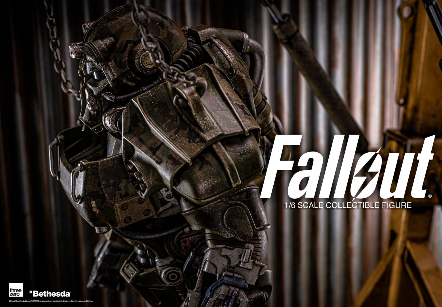 Fallout T-60 camouflage / power armor 1/6