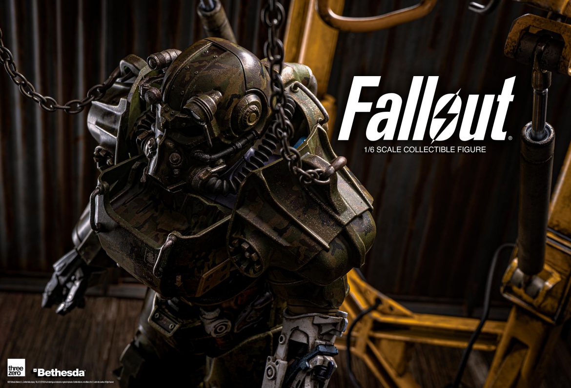 Fallout T-60 camouflage / power armor 1/6