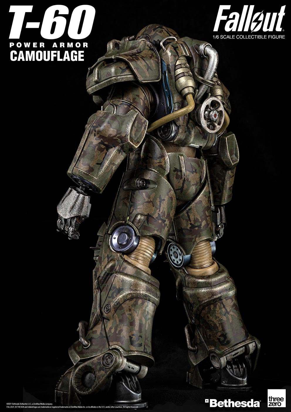 Fallout T-60 camouflage / power armor 1/6