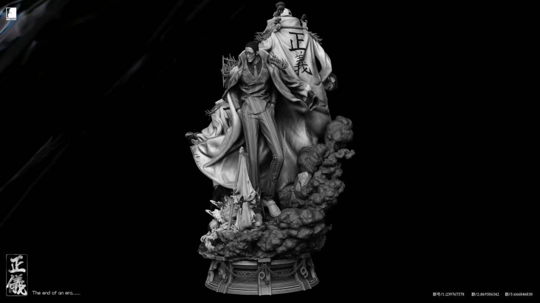 Red Dog Blue Pheasant Yellow Ape Resonance Statue