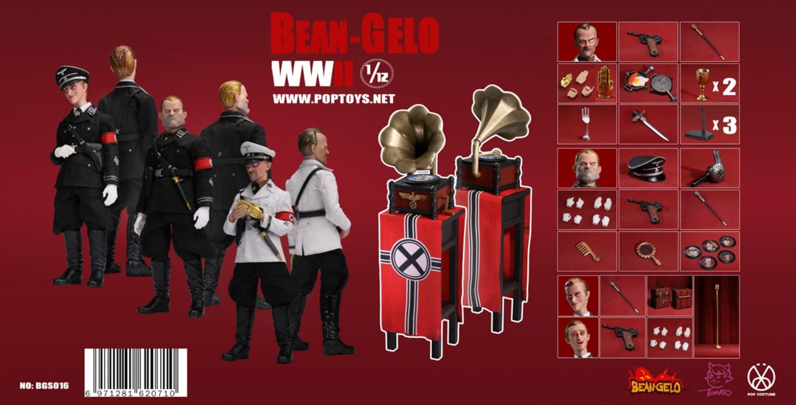 Elegant Devil - Iron Hand/Elegant Man/Narcissist/Threesome 1/12