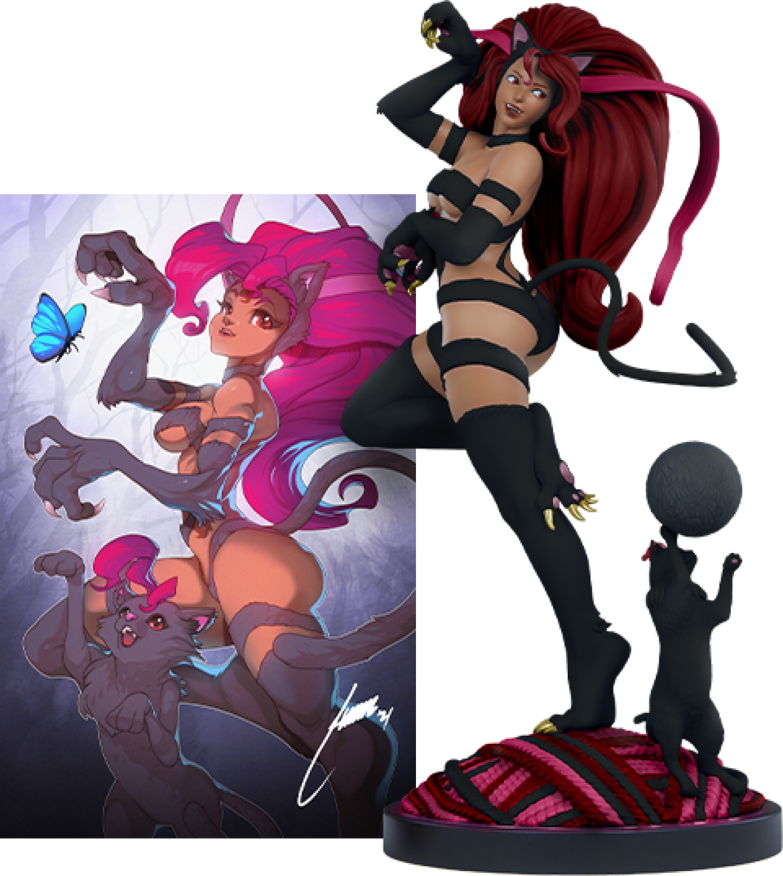 Menat as Felicia: Player 2