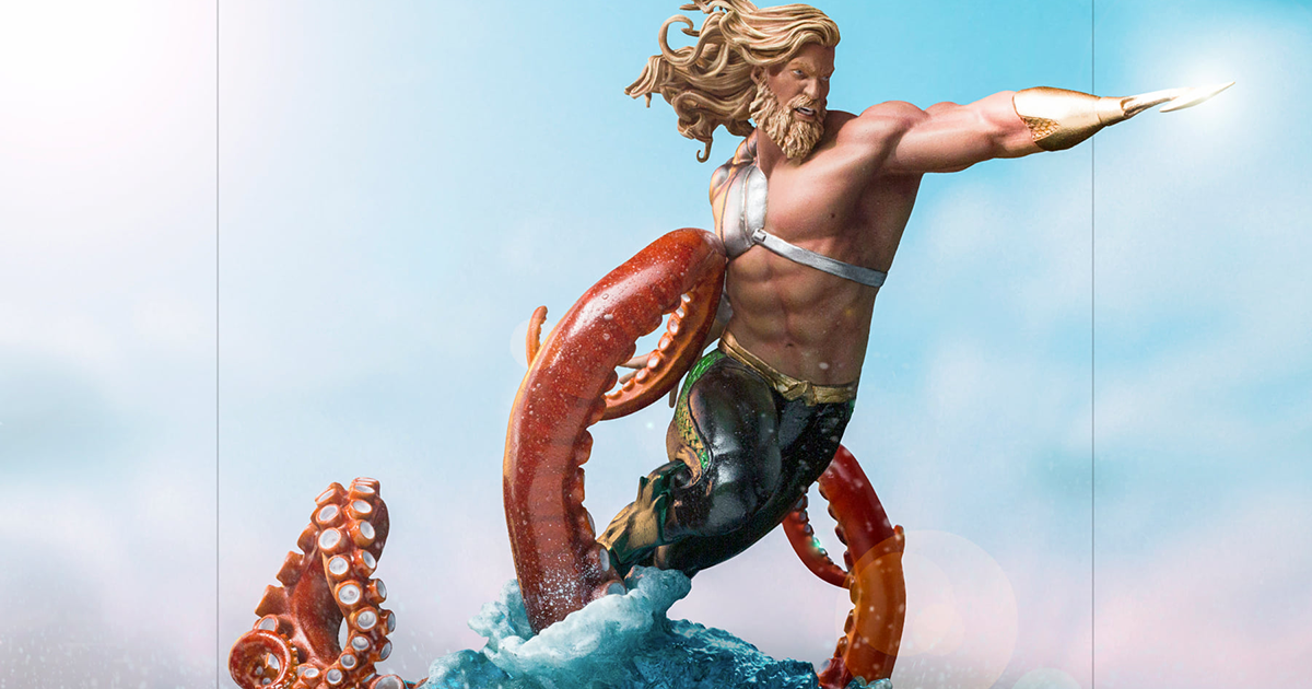 Aquaman Deluxe Art Scale 1/10 – DC Comics
