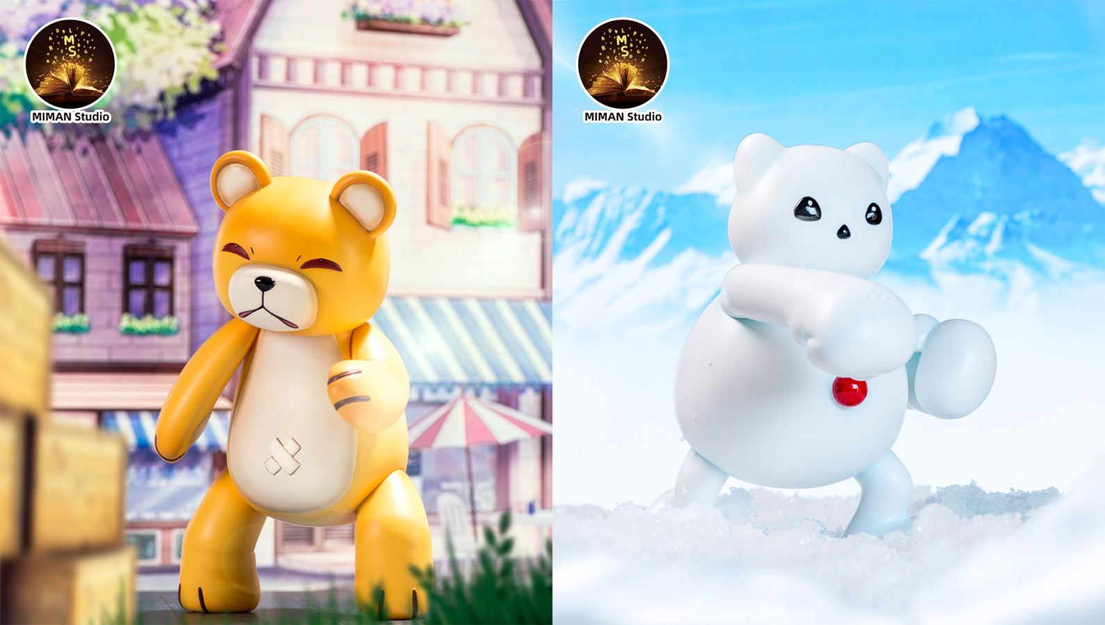 Digital World Illustrated Book Series Bear Cubs, Snowman Beasts