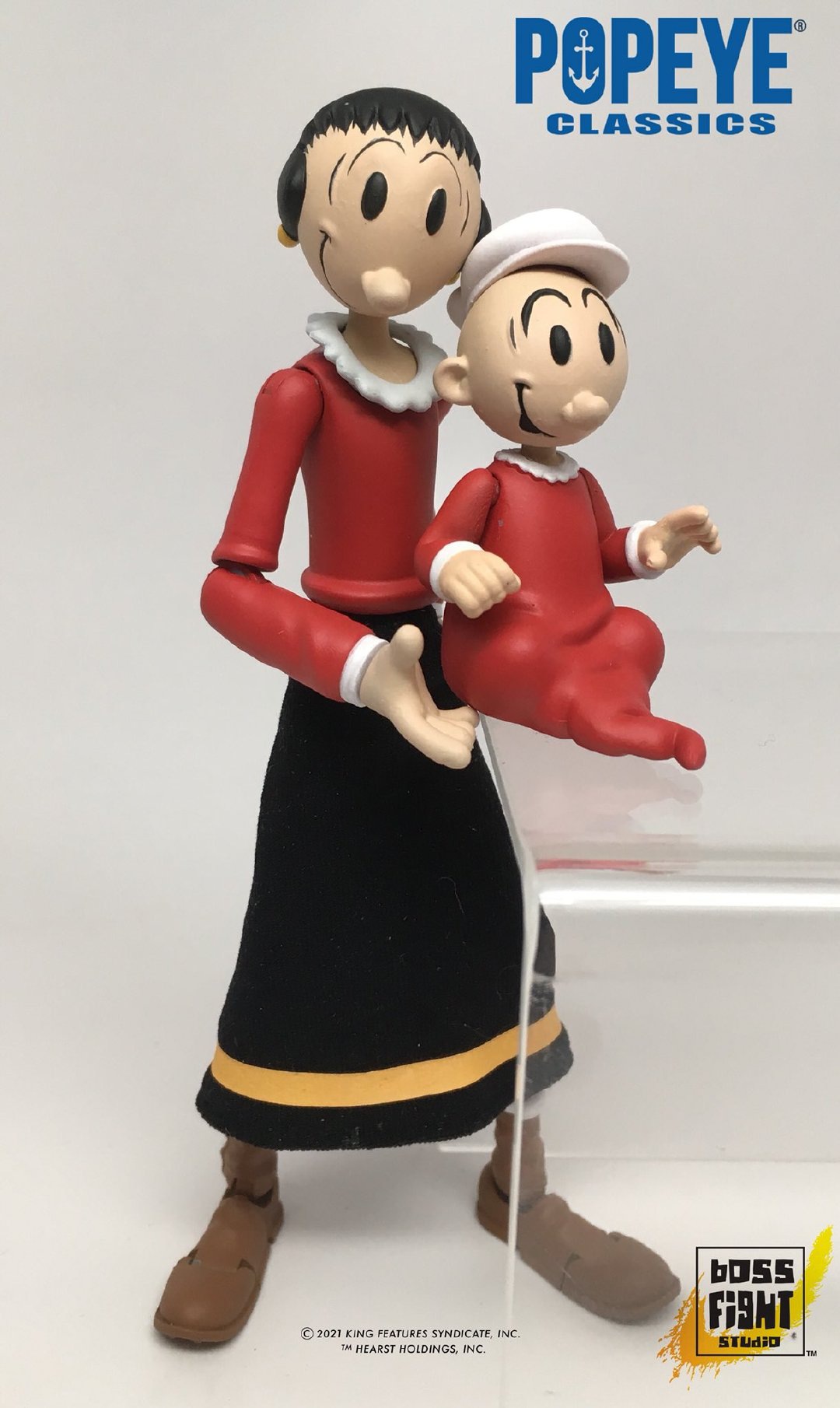 Popeye Pluto, Caster, and Oliver
