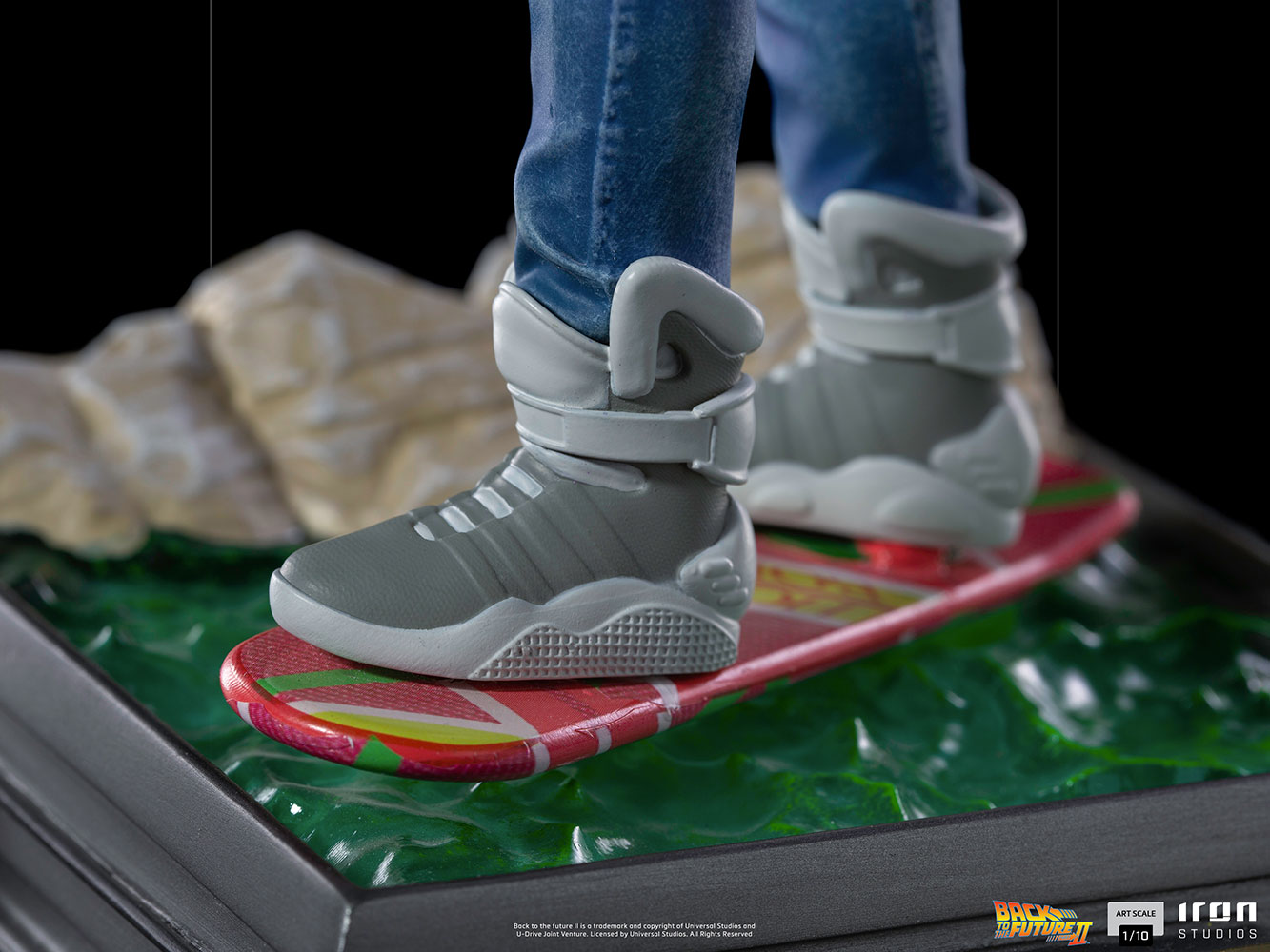 Marty McFly on Hoverboard