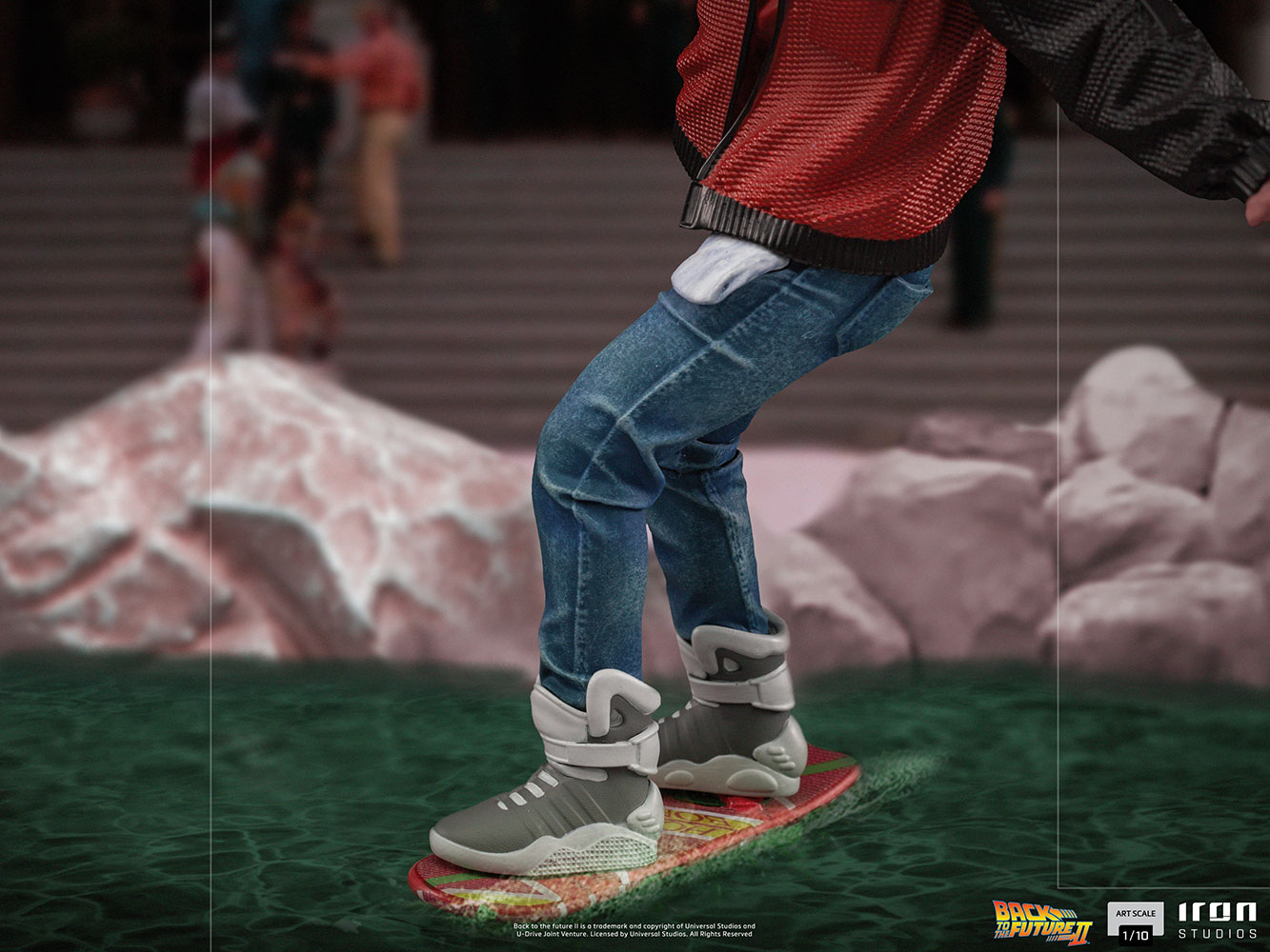 Marty McFly on Hoverboard