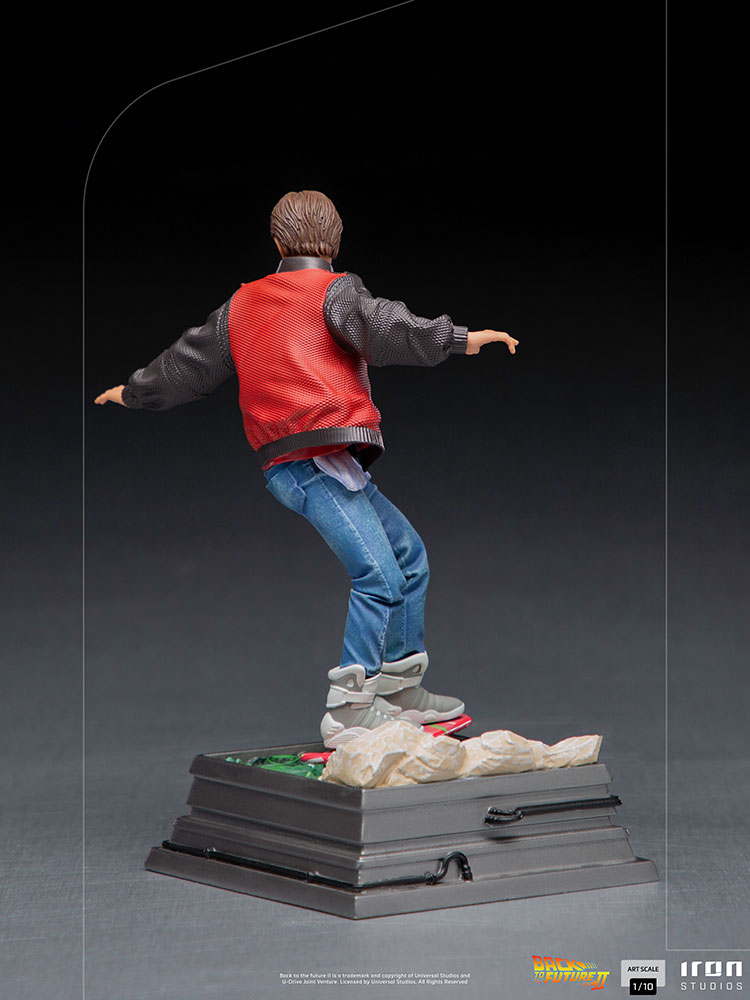 Marty McFly on Hoverboard