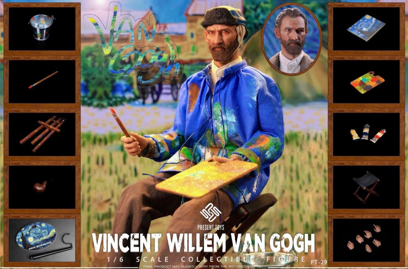 Vincent Willem Van Gogh 1/6