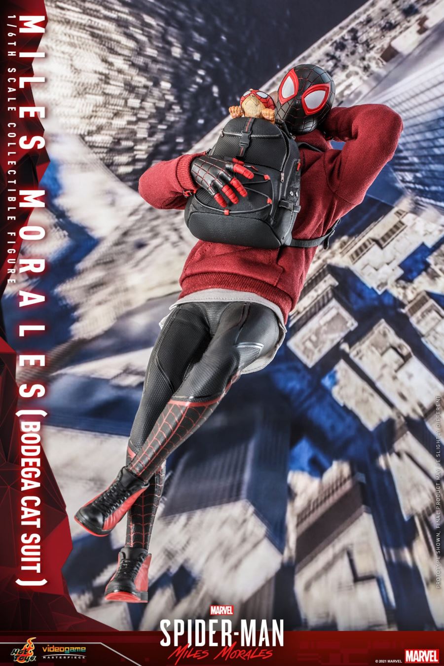 Marvel's Spider-Man-Miles Morales Grocery Cat War Suit Edition