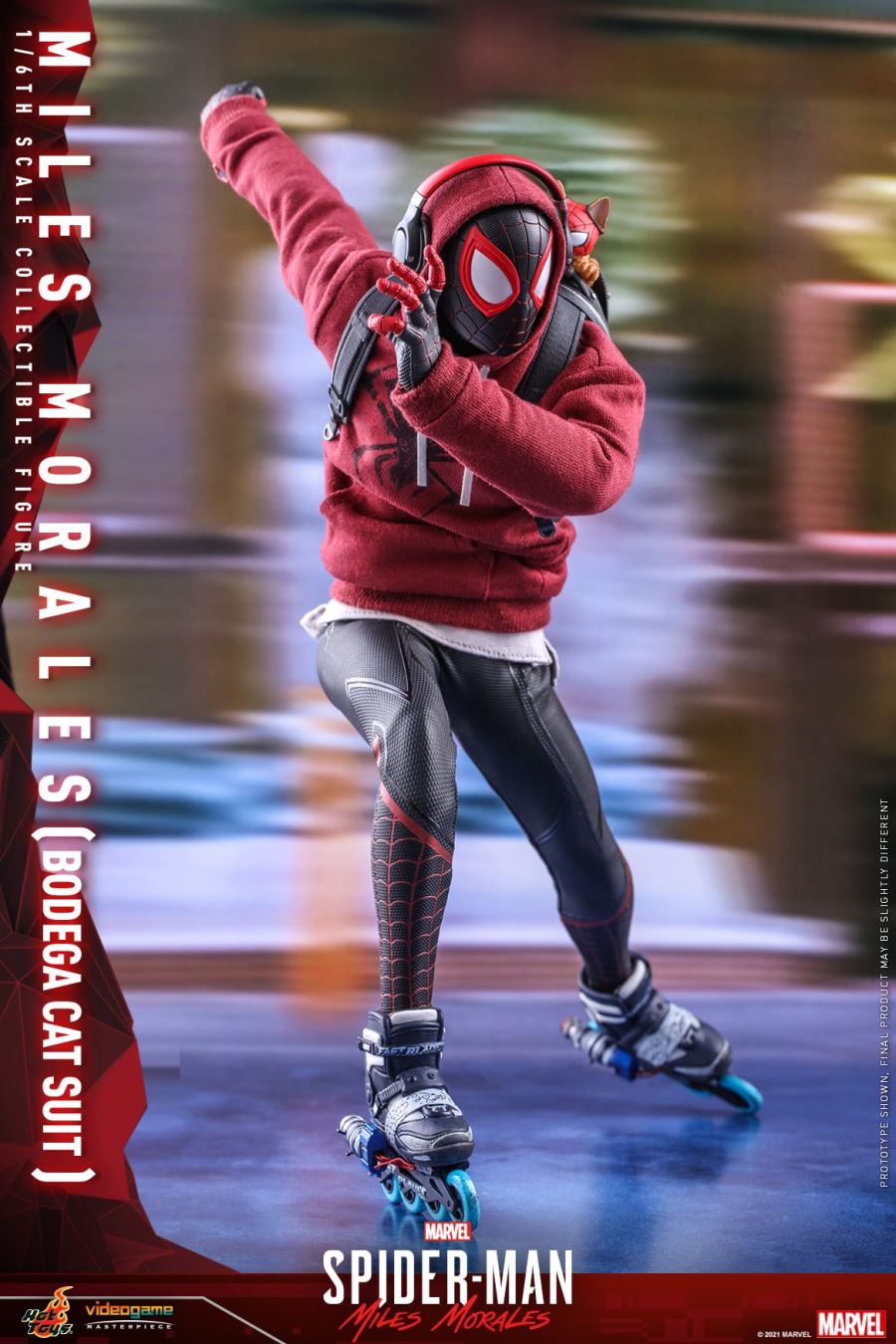 Marvel's Spider-Man-Miles Morales Grocery Cat War Suit Edition