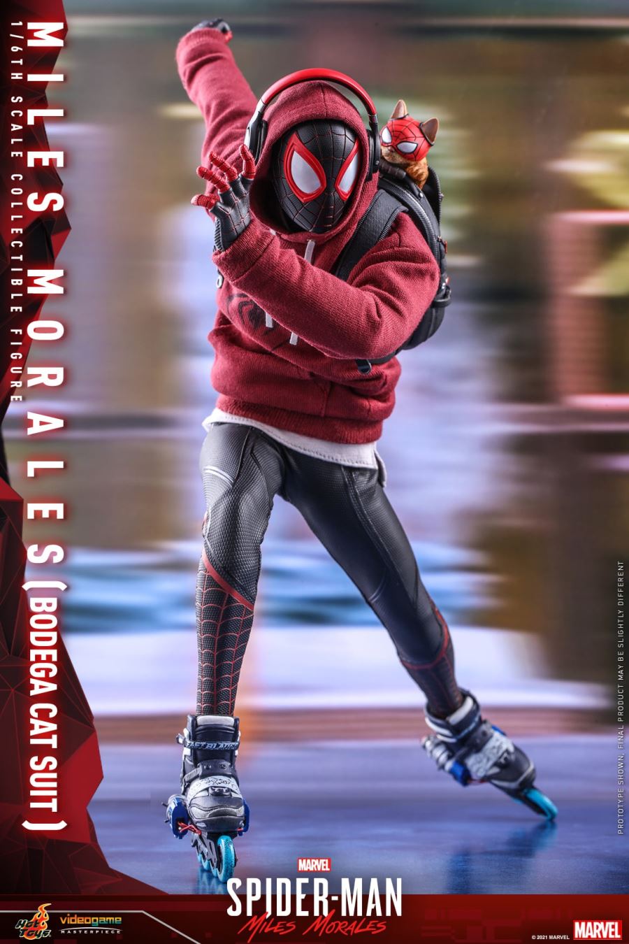 Marvel's Spider-Man-Miles Morales Grocery Cat War Suit Edition