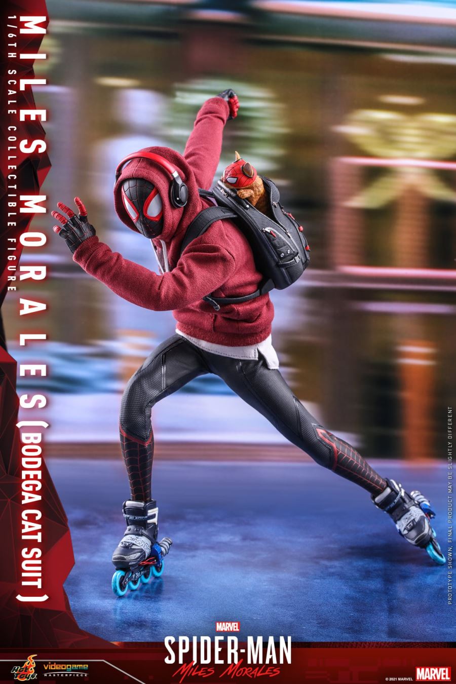 Marvel's Spider-Man-Miles Morales Grocery Cat War Suit Edition