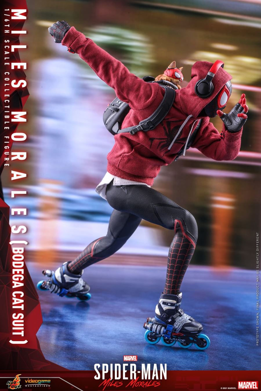 Marvel's Spider-Man-Miles Morales Grocery Cat War Suit Edition