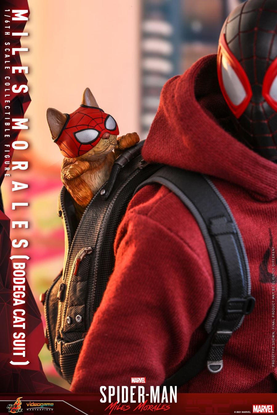 Marvel's Spider-Man-Miles Morales Grocery Cat War Suit Edition