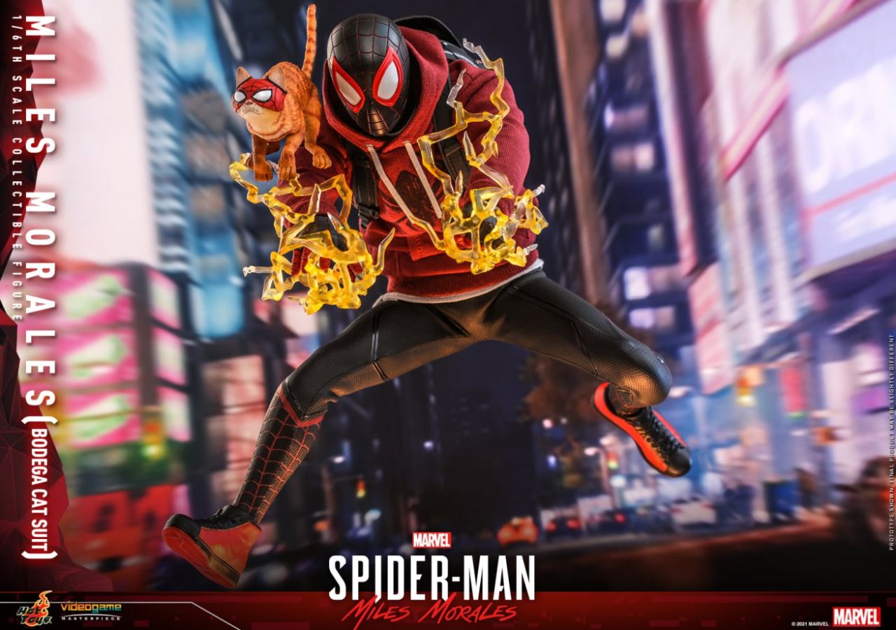 Marvel's Spider-Man-Miles Morales Grocery Cat War Suit Edition