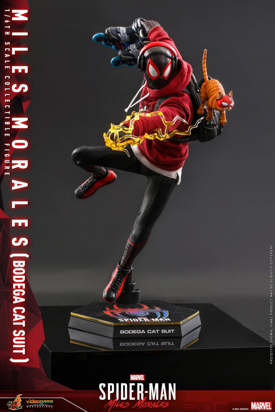Marvel's Spider-Man-Miles Morales Grocery Cat War Suit Edition
