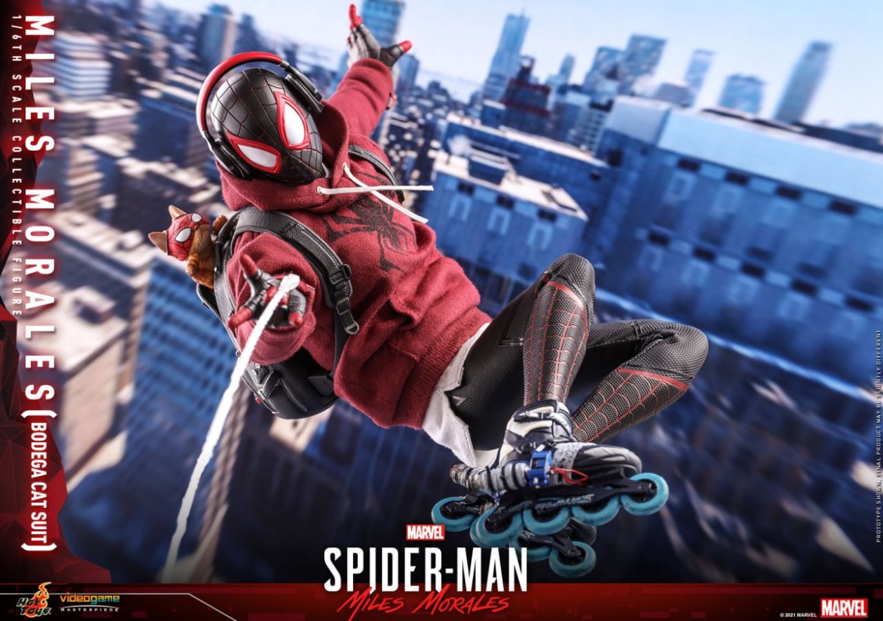 Marvel's Spider-Man-Miles Morales Grocery Cat War Suit Edition