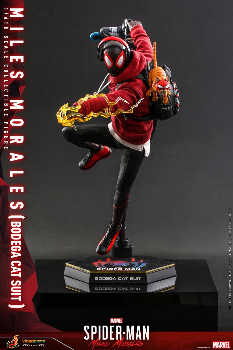 Marvel's Spider-Man-Miles Morales Grocery Cat War Suit Edition