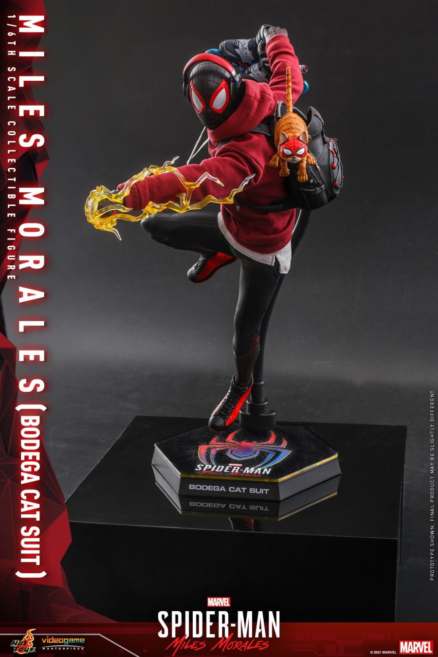 Marvel's Spider-Man-Miles Morales Grocery Cat War Suit Edition