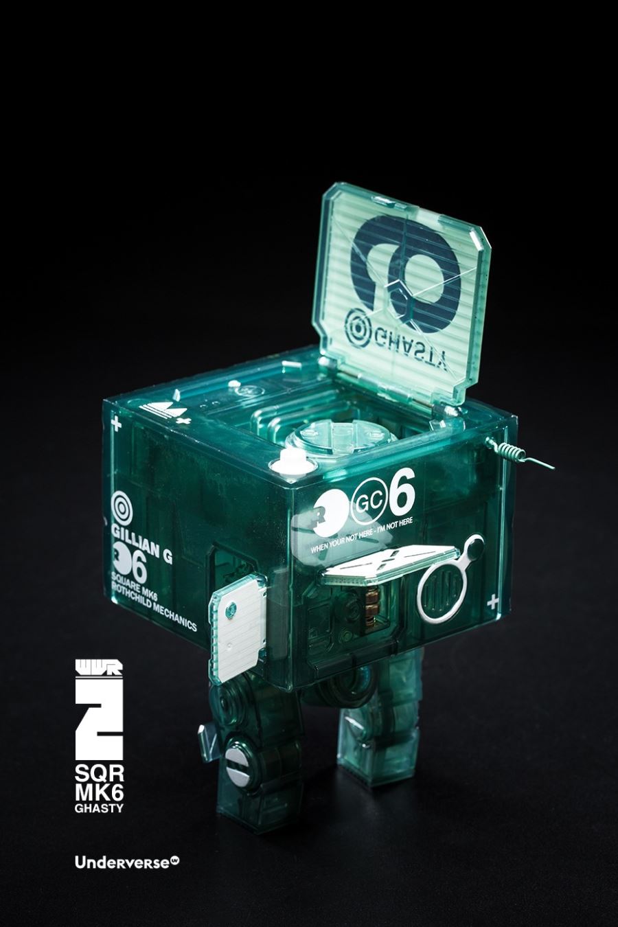 World War Robot 2 - Small Square SQUARE MK6-GHASTY Ghost G6