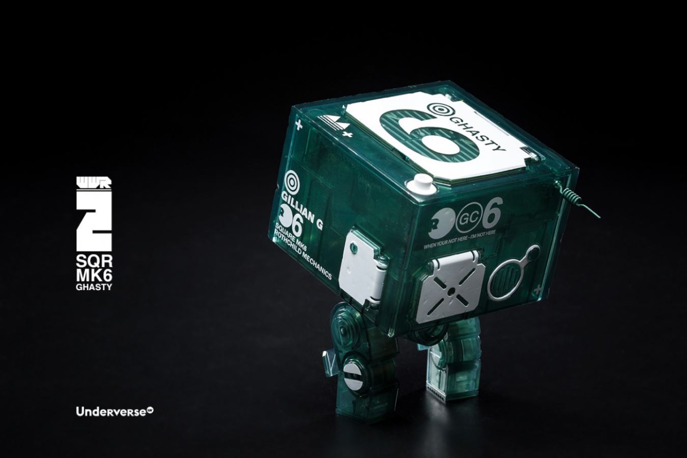 World War Robot 2 - Small Square SQUARE MK6-GHASTY Ghost G6