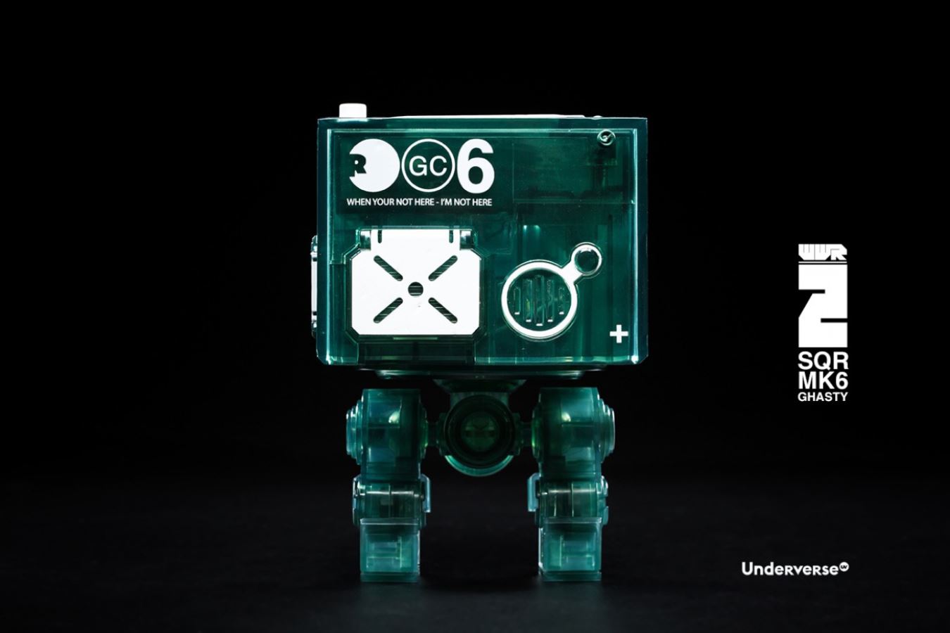 World War Robot 2 - Small Square SQUARE MK6-GHASTY Ghost G6