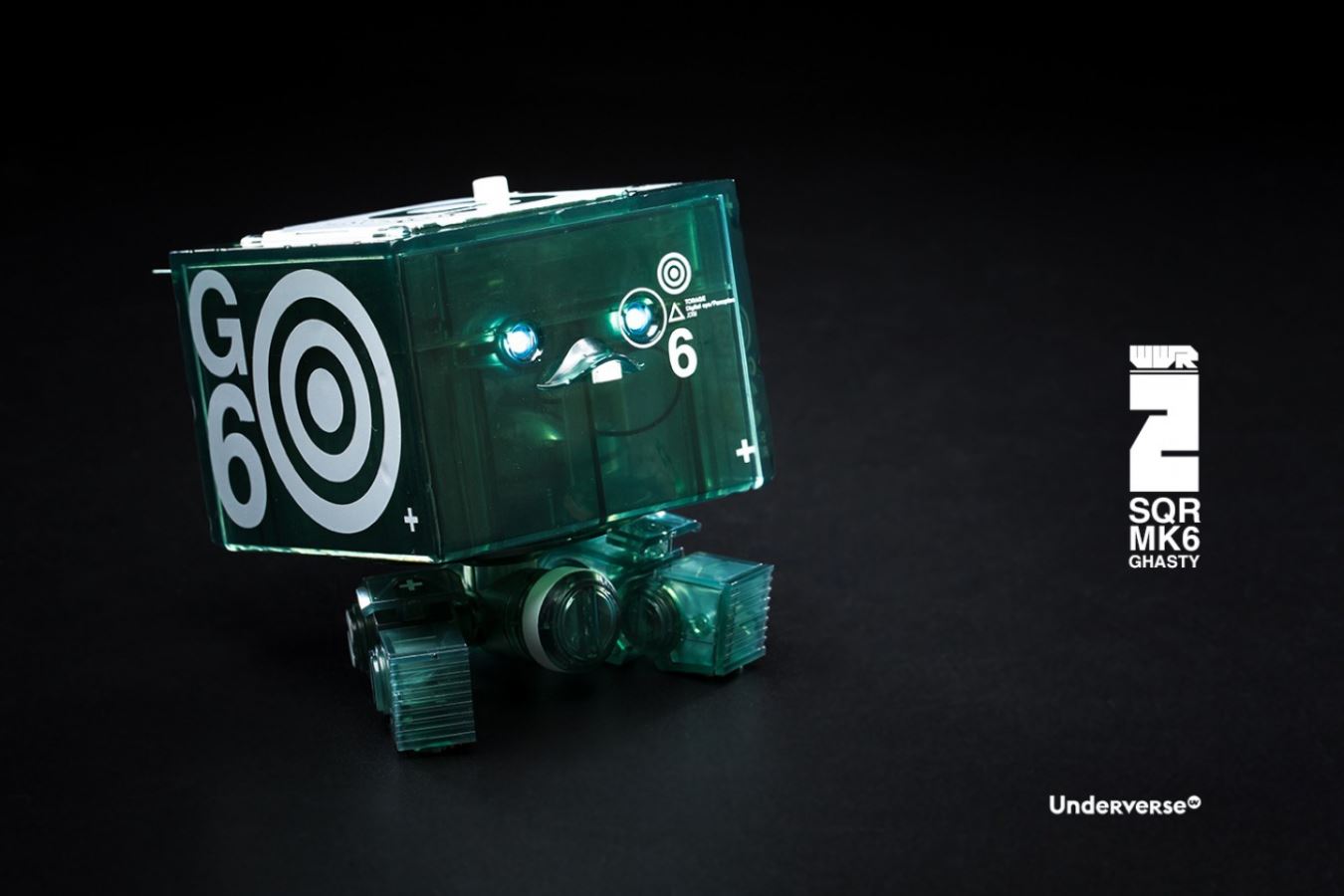 World War Robot 2 - Small Square SQUARE MK6-GHASTY Ghost G6