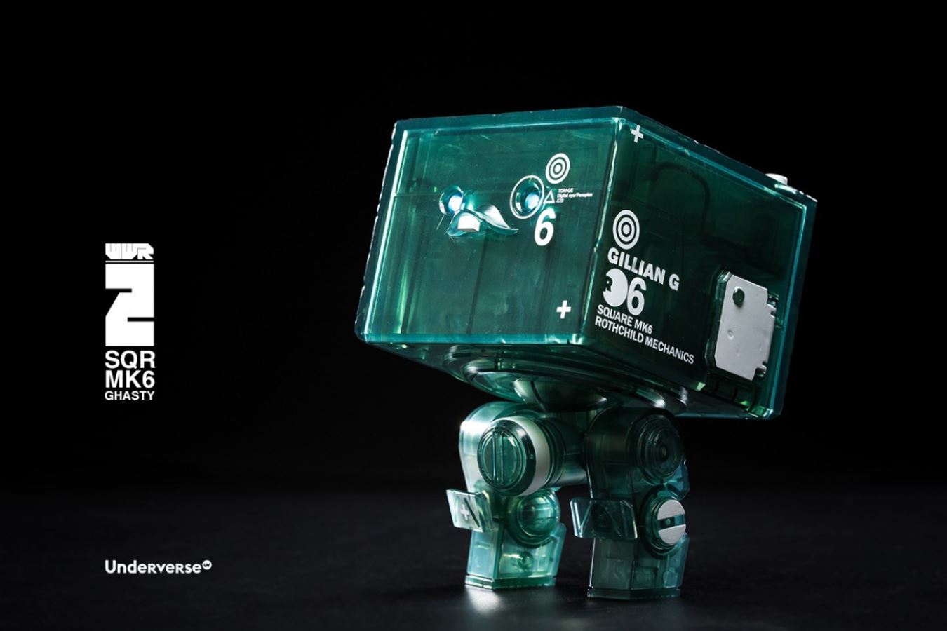 World War Robot 2 - Small Square SQUARE MK6-GHASTY Ghost G6