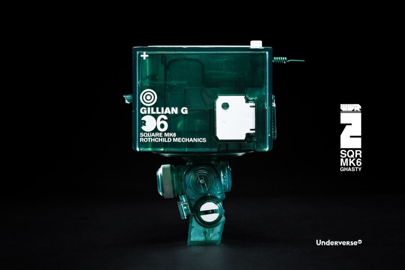 World War Robot 2 - Small Square SQUARE MK6-GHASTY Ghost G6