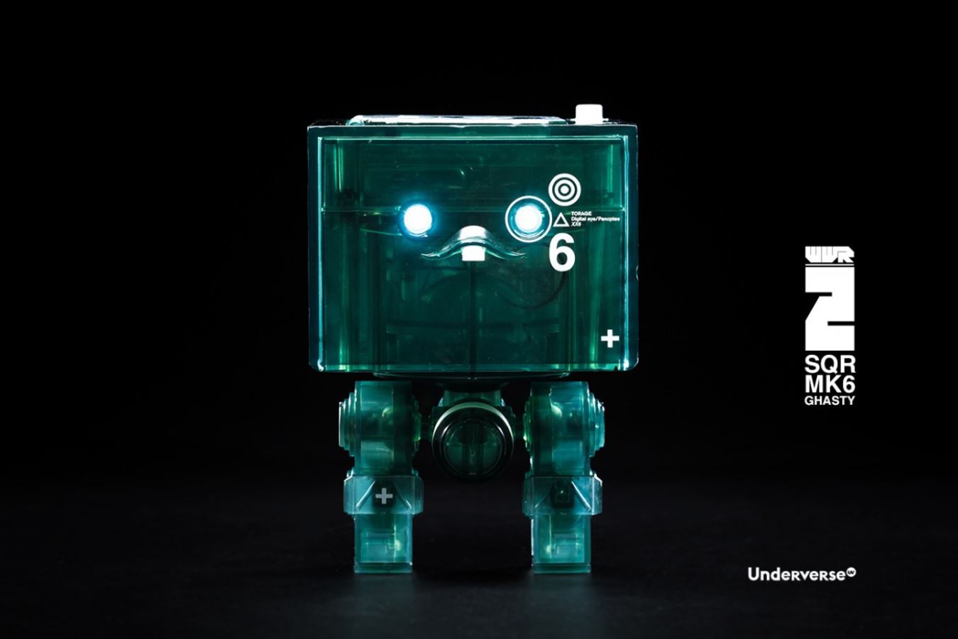 World War Robot 2 - Small Square SQUARE MK6-GHASTY Ghost G6