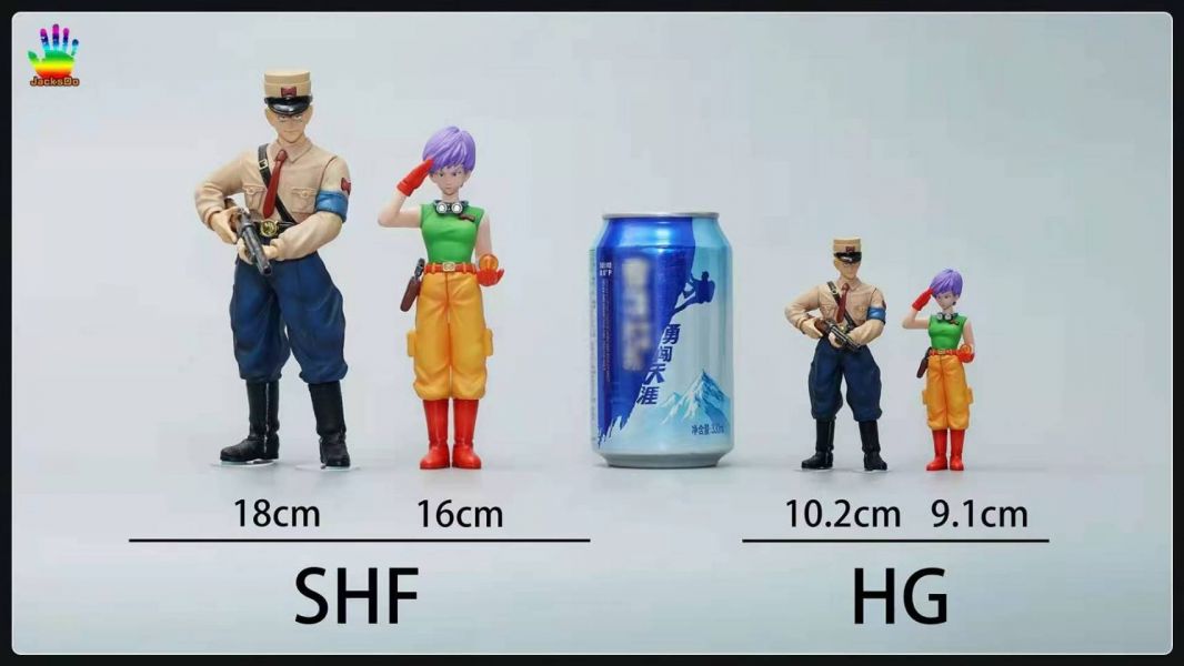 General Bruce and Colonel Violet - Dragon Ball