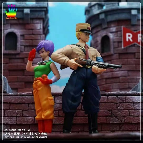General Bruce and Colonel Violet - Dragon Ball